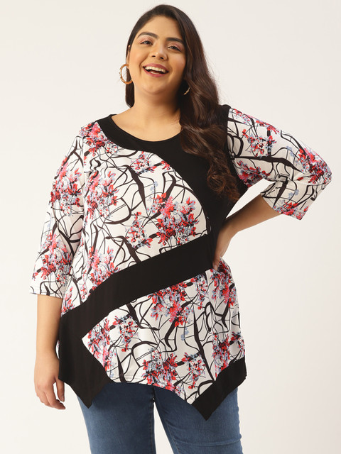Revolution Black & Red Floral Print Top
Revolution Black & Red Floral Print Top