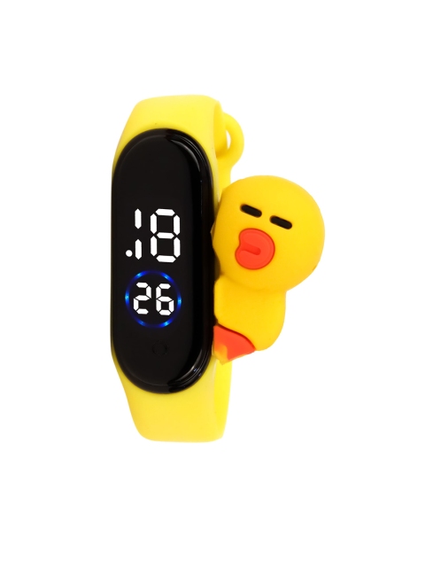 Spiky Unisex Kids Black Dial & Yellow Straps Digital Automatic Watch Wtc_LedDuc_Ylw_1
Spiky Unisex Kids Black Dial & Yellow Straps Digital Automatic Watch Wtc_LedDuc_Ylw_1