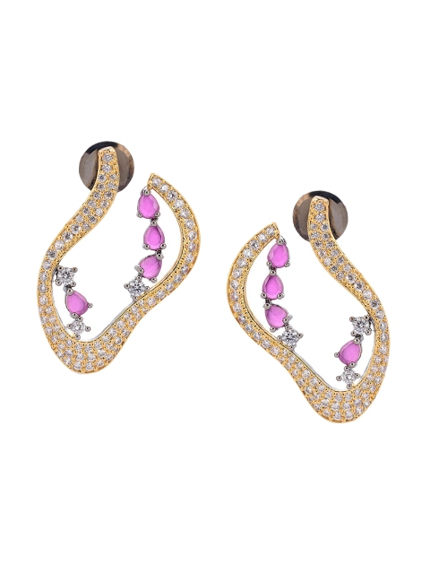 Tistabene Woman Red Contemporary Studs Earrings