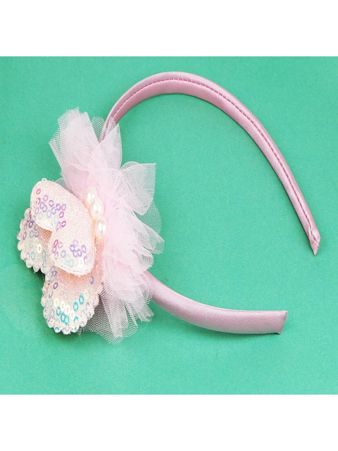 Jewelz Women Pink Embellished Hairband