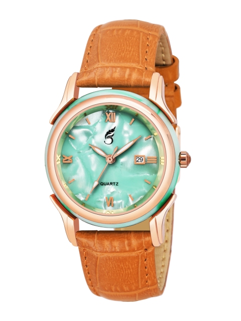 Style FEATHERS Women Green Printed Dial & Brown Leather Straps Analogue Watch SF30AD009143
Style FEATHERS Women Green Printed Dial & Brown Leather Straps Analogue Watch SF30AD009143