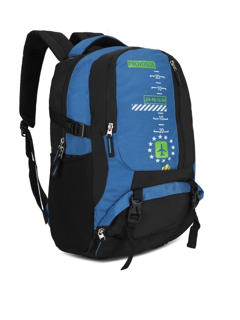 Provogue Unisex Blue & Black Large size Printed Laptop cum Backpack with Reflective Strip
Provogue Unisex Blue & Black Large size Printed Laptop cum Backpack with Reflective Strip