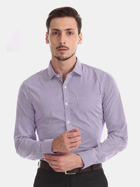 Excalibur Men Pack of 2 Assorted Striped Casual Shirt