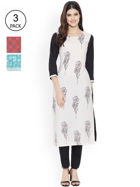 Ethnic basket Women Multicoloured Ethnic Motifs Embellished Floral Crepe Kurta, Multi
Ethnic basket Women Multicoloured Ethnic Motifs Embellished Floral Crepe Kurta, Multi