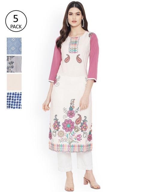 Ethnic basket Women Multicoloured Ethnic Motifs Yoke Design Thread Work Floral Crepe Kurta, Multi
Ethnic basket Women Multicoloured Ethnic Motifs Yoke Design Thread Work Floral Crepe Kurta, Multi