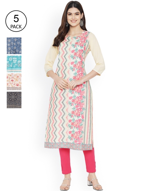 Ethnic basket Women Multicoloured Floral Printed Mirror Work Floral Crepe Kurta, Multi
Ethnic basket Women Multicoloured Floral Printed Mirror Work Floral Crepe Kurta, Multi