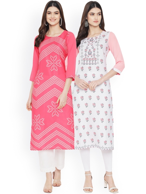 Ethnic basket Women Multicoloured Floral Printed Extended Sleeves Floral Crepe Kurta, Multi
Ethnic basket Women Multicoloured Floral Printed Extended Sleeves Floral Crepe Kurta, Multi
