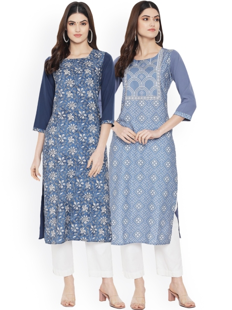 Ethnic basket Women Multicoloured Geometric Printed Flared Sleeves Floral Crepe Kurta, Multi
Ethnic basket Women Multicoloured Geometric Printed Flared Sleeves Floral Crepe Kurta, Multi