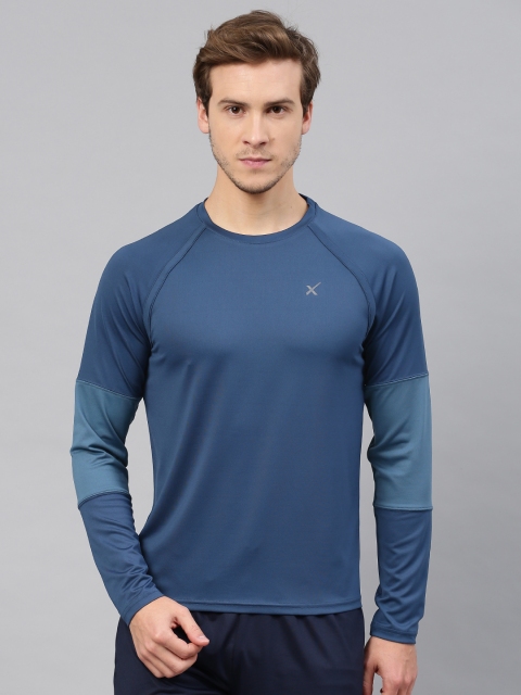 HRX by Hrithik Roshan Men Navy Solid Round Neck Active RAPID-DRY T-Shirt, Navy blue
HRX by Hrithik Roshan Men Navy Solid Round Neck Active RAPID-DRY T-Shirt, Navy blue