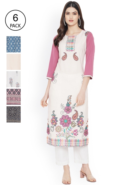 Ethnic basket Women Multicoloured Ethnic Motifs Yoke Design Thread Work Floral Crepe Kurta, Multi
Ethnic basket Women Multicoloured Ethnic Motifs Yoke Design Thread Work Floral Crepe Kurta, Multi