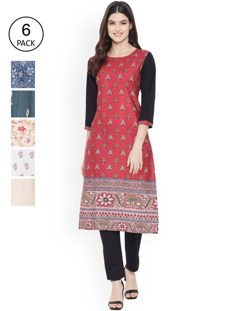 Ethnic basket Women Multicoloured Ethnic Motifs Yoke Design Thread Work Floral Crepe Kurta, Multi
Ethnic basket Women Multicoloured Ethnic Motifs Yoke Design Thread Work Floral Crepe Kurta, Multi