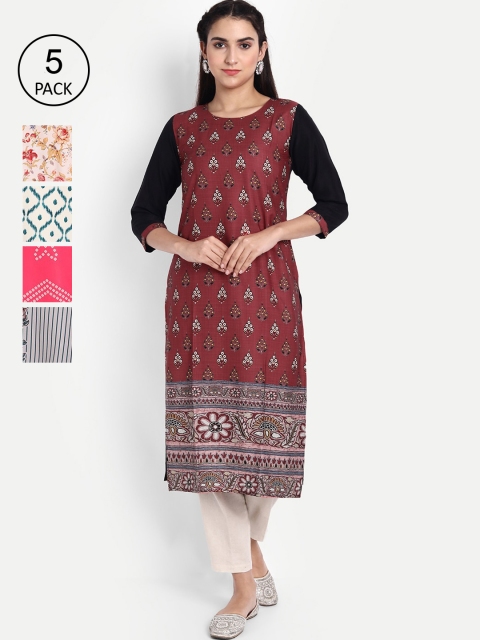 Ethnic basket Women Multicoloured Ethnic Motifs Embroidered Thread Work Floral Crepe Kurta, Multi
Ethnic basket Women Multicoloured Ethnic Motifs Embroidered Thread Work Floral Crepe Kurta, Multi