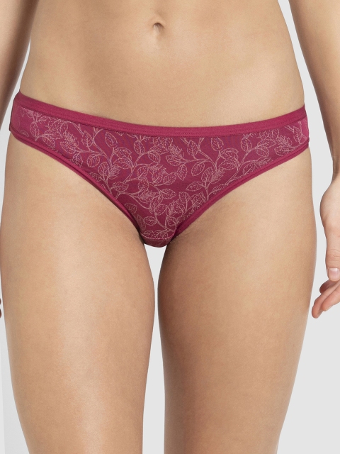 Jockey Women Assorted Floral Print Bikini Briefs 1806-0105