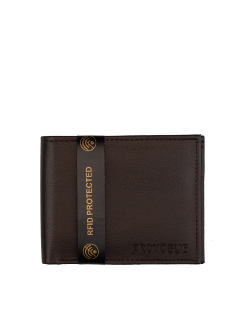 Provogue Men Brown Two Fold Wallet