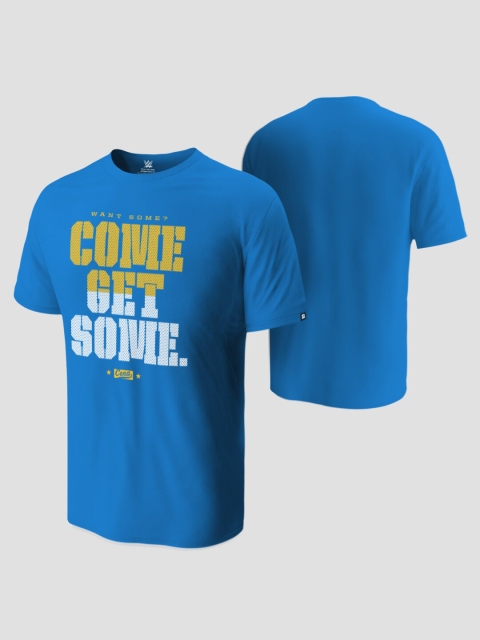 The Souled Store Men Blue Typography Printed T-shirt