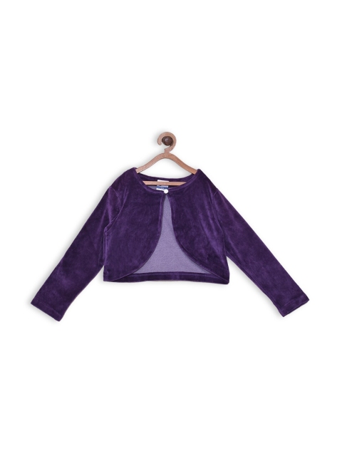 612 league Girls Purple Top