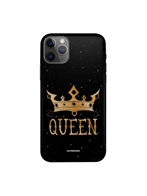 macmerise Black King & Queen 1 iPhone 11 Pro Slim Back Case