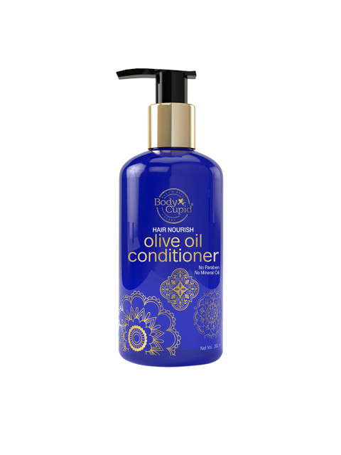 Body Cupid Hair Nourish Olive Oil Conditioner - Paraben & Mineral Oil Free - 300 ml, Blue
Body Cupid Hair Nourish Olive Oil Conditioner - Paraben & Mineral Oil Free - 300 ml, Blue