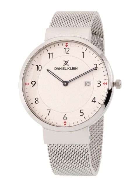 Daniel Klein Men Grey Dial & Silver Toned Stainless Steel Bracelet Style Straps Analogue Watch
Daniel Klein Men Grey Dial & Silver Toned Stainless Steel Bracelet Style Straps Analogue Watch