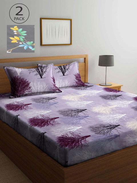 KLOTTHE Floral 210 TC 2 King Bedsheet with 4 Pillow Covers, Multi
KLOTTHE Floral 210 TC 2 King Bedsheet with 4 Pillow Covers, Multi