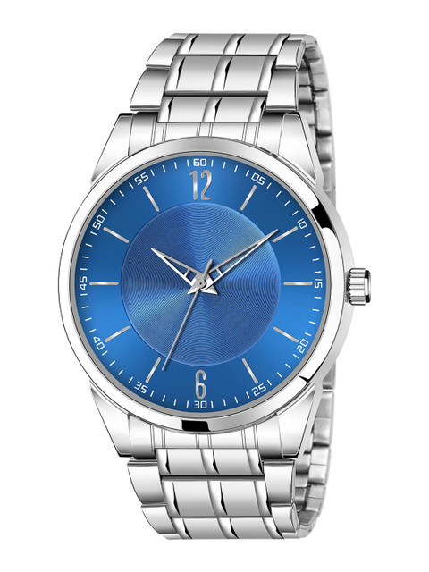 HAPPY KHAJANA Men Blue Brass Dial & Steel Toned Bracelet Style Straps Analogue Watch
HAPPY KHAJANA Men Blue Brass Dial & Steel Toned Bracelet Style Straps Analogue Watch