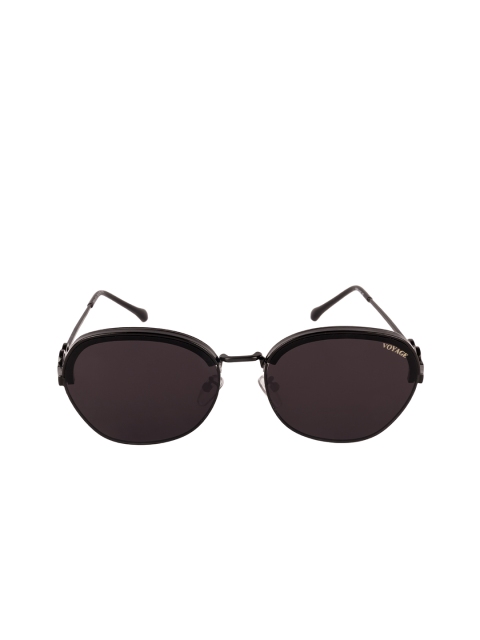 Voyage Unisex Black Lens & Black Oval Sunglasses with UV Protected Lens B80403MG3483Z
Voyage Unisex Black Lens & Black Oval Sunglasses with UV Protected Lens B80403MG3483Z