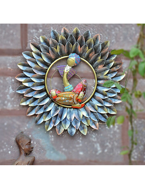 vedas Metallic-Toned Textured Musician Dhol Wall Decor
vedas Metallic-Toned Textured Musician Dhol Wall Decor