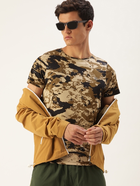Sports52 wear Men Brown & Beige Abstract Print Applique Dry Fit Training or Gym T-shirt
Sports52 wear Men Brown & Beige Abstract Print Applique Dry Fit Training or Gym T-shirt