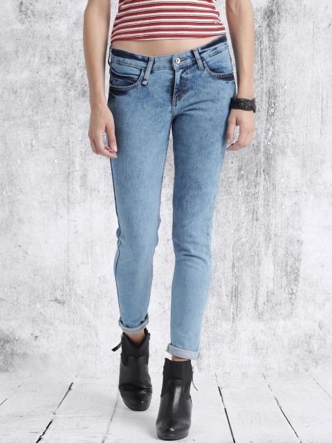 Roadster Women Blue Skinny Fit Stretchable Jeans