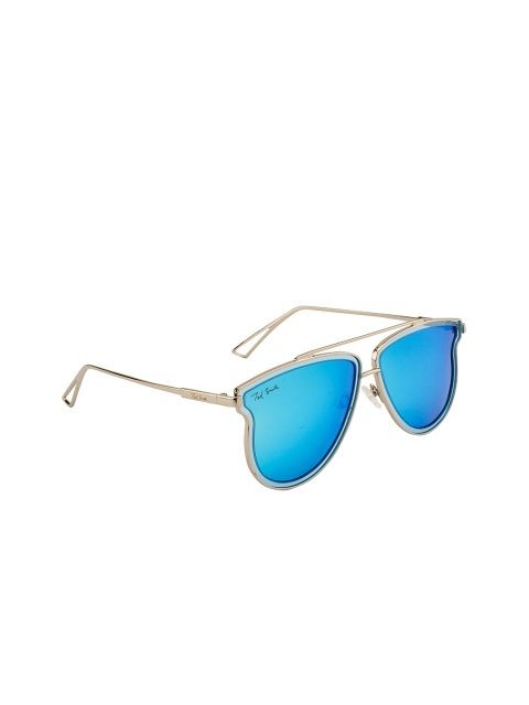 Ted Smith Blue Lens & Silver-Toned Aviator Sunglasses with Polarised Lens TSP-P0890_C3
Ted Smith Blue Lens & Silver-Toned Aviator Sunglasses with Polarised Lens TSP-P0890_C3