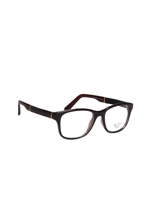 Ted Smith Unisex Black Full Rim Wayfarer Frames TSF9141_C1
