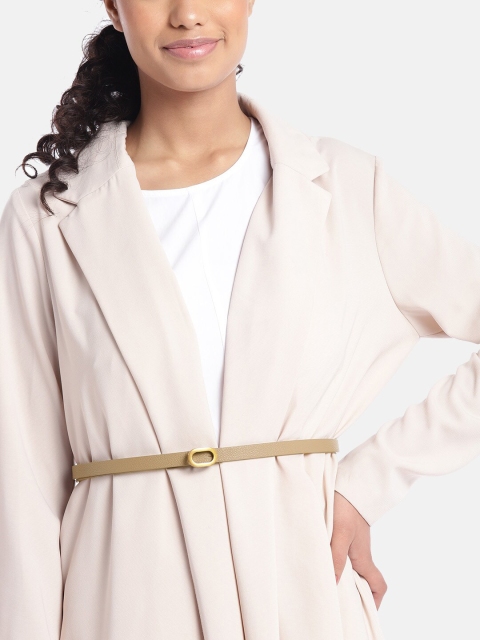 Pipa Bella Women Khaki Brown Buckle Belt