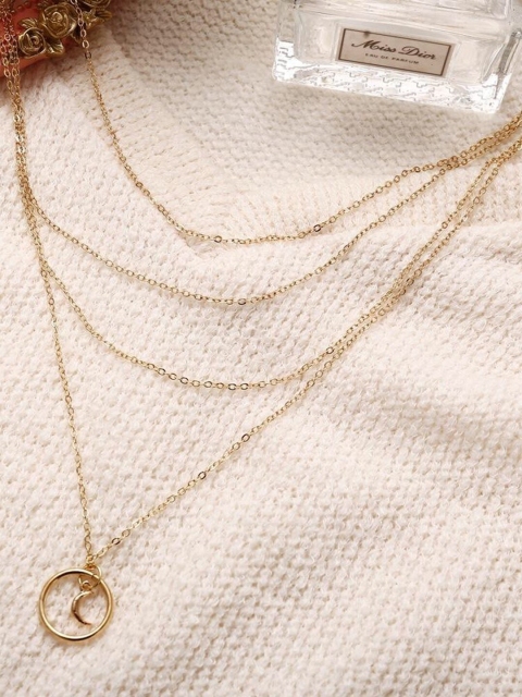 Vembley Set Of 2 Gold-Plated Layered Necklace