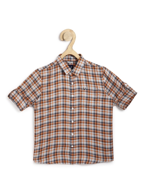 Allen Solly Junior Boys Orange Slim Fit Tartan Checked Pure Cotton Casual Shirt
Allen Solly Junior Boys Orange Slim Fit Tartan Checked Pure Cotton Casual Shirt