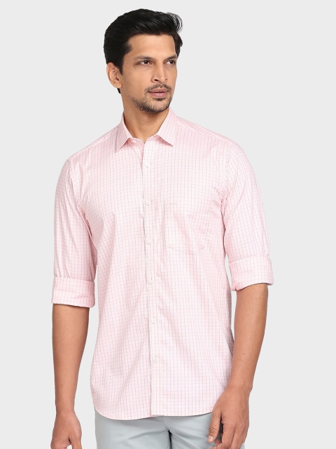 ColorPlus Men Orange Tailored Fit Grid Tattersall Checks Checked Cotton Casual Shirt
ColorPlus Men Orange Tailored Fit Grid Tattersall Checks Checked Cotton Casual Shirt