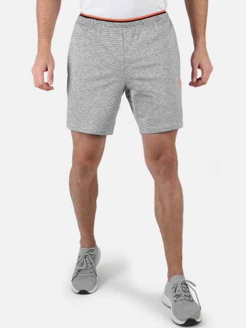 rock it Men Grey Yoga Sports Shorts