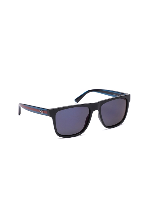 Tommy Hilfiger Men Blue Lens & Black Square Sunglasses with UV Protected Lens - 1527 C3 S
Tommy Hilfiger Men Blue Lens & Black Square Sunglasses with UV Protected Lens - 1527 C3 S