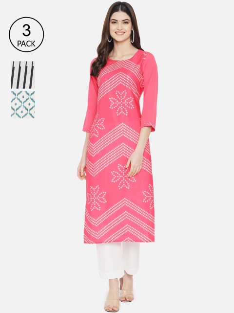 Ethnic basket Women Multicoloured Ethnic Motifs Printed Thread Work Crepe Kurta, Multi
Ethnic basket Women Multicoloured Ethnic Motifs Printed Thread Work Crepe Kurta, Multi