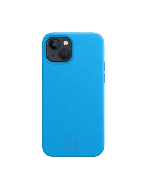 macmerise Blue Solid iPhone 13 Back Case, Multi