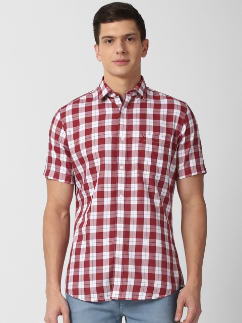 Van Heusen Sport Men Maroon Slim Fit Gingham Checks Checked Cotton Casual Shirt
Van Heusen Sport Men Maroon Slim Fit Gingham Checks Checked Cotton Casual Shirt