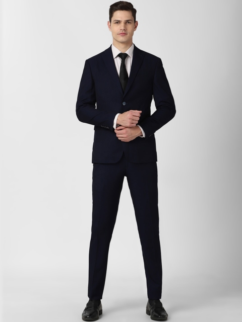 Peter England Elite Men Navy Blue Solid Single-Breasted Slim-Fit 2-Piece Formal Suit
Peter England Elite Men Navy Blue Solid Single-Breasted Slim-Fit 2-Piece Formal Suit