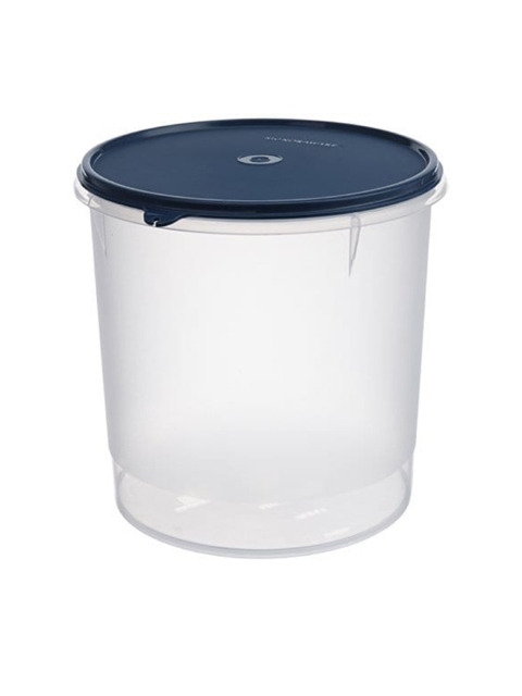 SignoraWare Transparent & Blue Round Food Storage Container