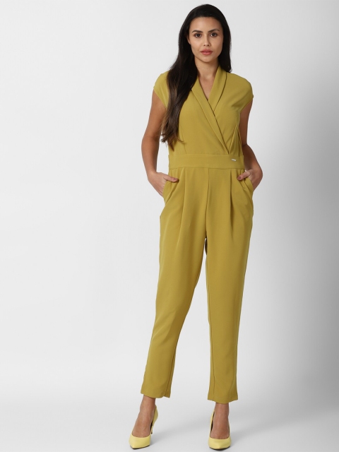 Van Heusen Woman Yellow Basic Jumpsuit