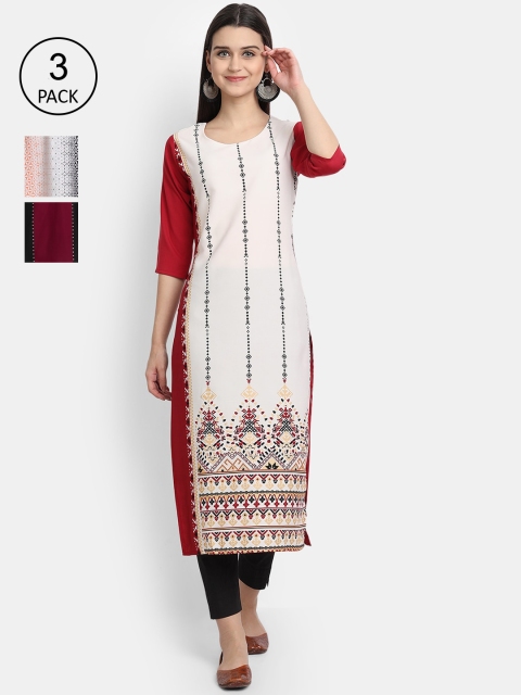 Ethnic basket Women Multicoloured Ethnic Motifs Printed Cold-Shoulder Sleeves Crepe Kurta, Multi
Ethnic basket Women Multicoloured Ethnic Motifs Printed Cold-Shoulder Sleeves Crepe Kurta, Multi