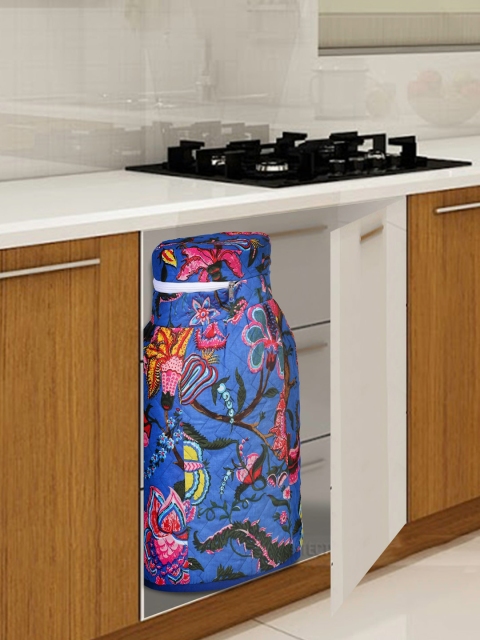 Rajasthan Decor Blue Printed Appliance covers