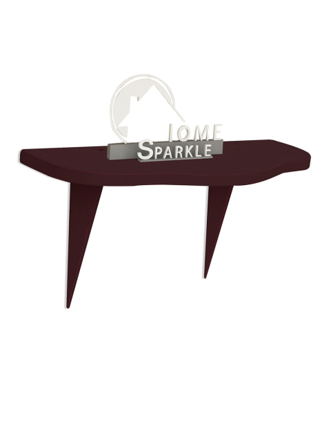 Home Sparkle Brown Wall Shelf