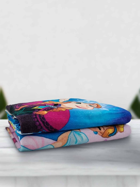 YK Kids Set Of 2 Multicoloured 380 GSM Cartoon Characters Printed Bath Towels, Multi
YK Kids Set Of 2 Multicoloured 380 GSM Cartoon Characters Printed Bath Towels, Multi