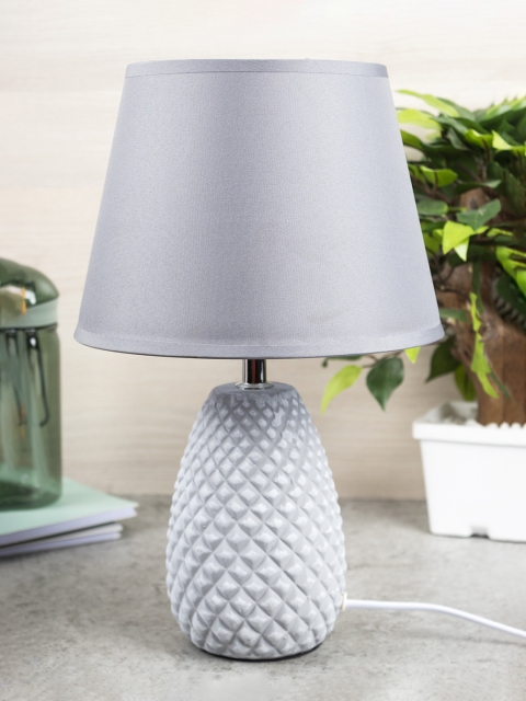 MARKET99 Grey Table Lamp, Brown