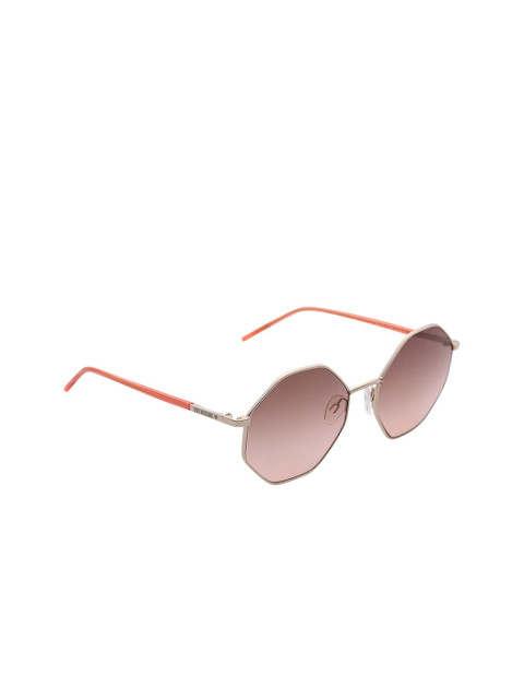 LOVE MOSCHINO Women Orange Lens & Rose Gold-Toned Sunglasses MOL029/S 3YG 56M2 
LOVE MOSCHINO Women Orange Lens & Rose Gold-Toned Sunglasses MOL029/S 3YG 56M2