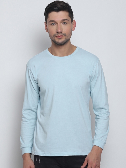 Melangebox Men Blue T-shirt